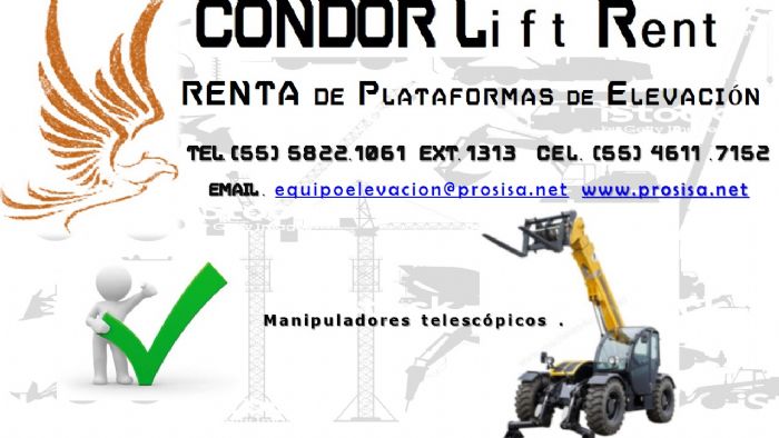 MANIPULADORES TELESCÓPICOS DE 8000 - 9000 LBA 